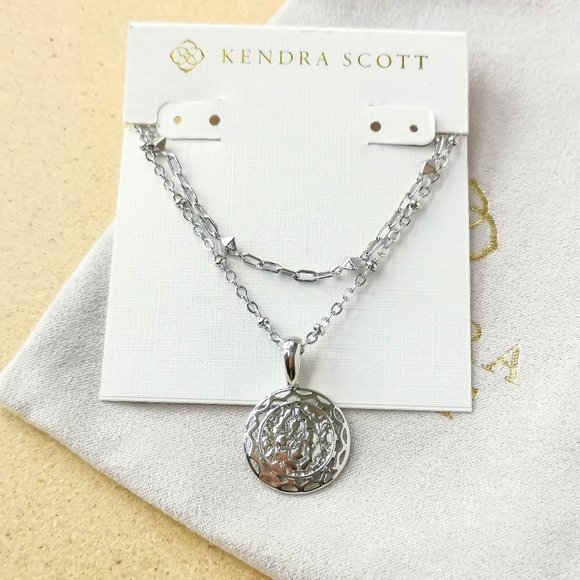 Kendra Scott Jewelry New Kendra Scott Silver Harper Multi Strand